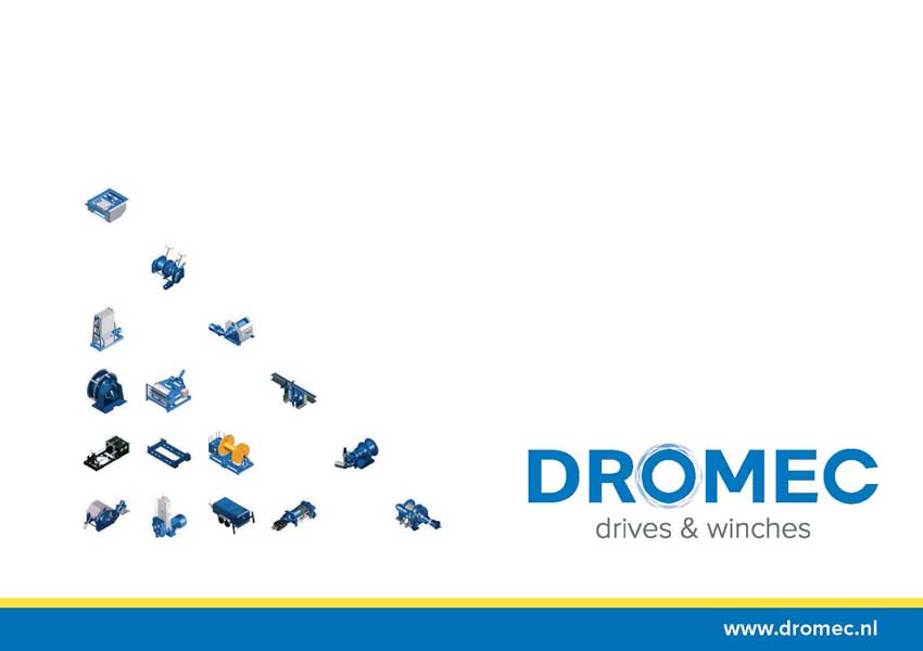 Dromec-Broschüre "Drives & Winches"