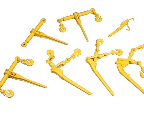 Various tension levers (tensioners) from the Chinese manufacturer Qinde Rigging Hardware
