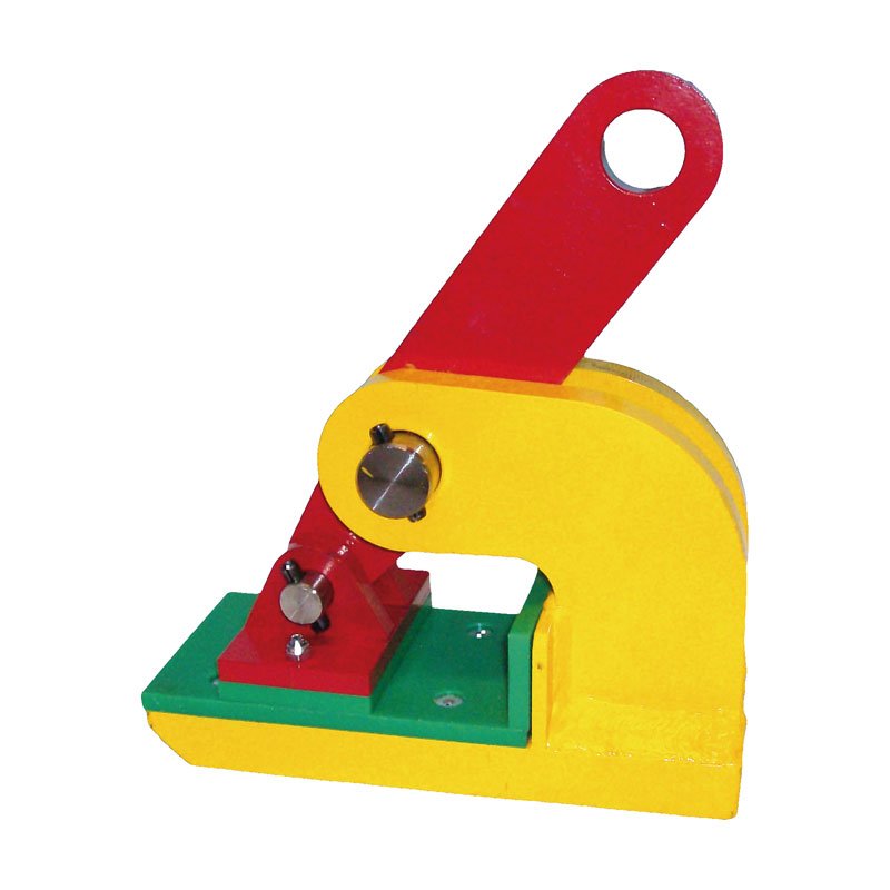 Example of the non-marking lifting clamp of the TNMH model for horizontal lifting